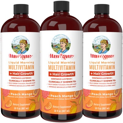 Liquid Morning Multivitamin + Hair Growth