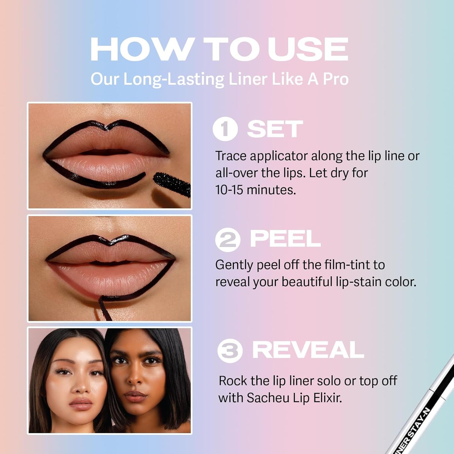 Lip Liner STAY-N-Peel Off
