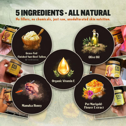 Beef Tallow Honey Balm – Nature’s Skincare Secret